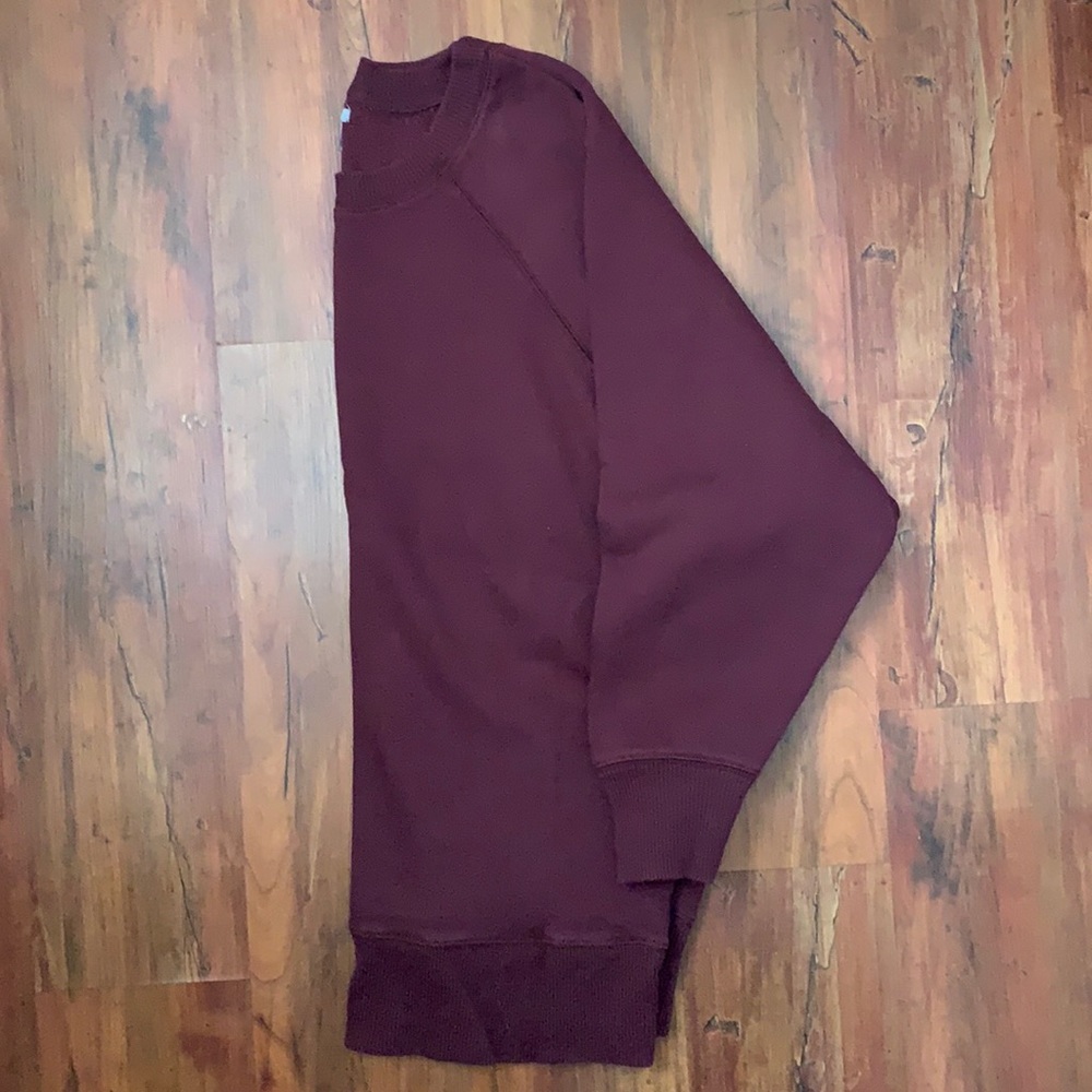 Maroon sweatshirt